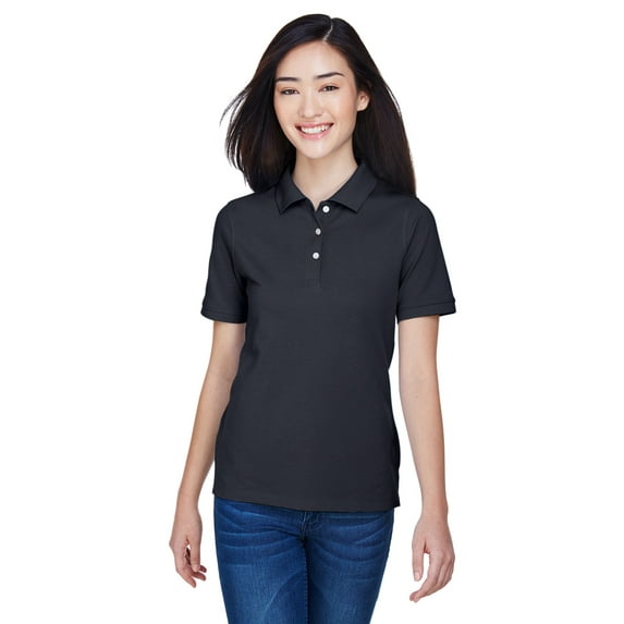 Harriton Ladies' 5.6 oz. Easy Blendâ„¢ Polo - M265W
