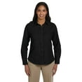 thumbnail image 1 of Harriton Ladies' 6.5 Oz. Long-Sleeve Denim Shirt, 1 of 1
