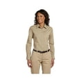 thumbnail image 1 of Harriton Ladies Adjustable Cuffs Poplin Dress Shirt, Style M510W, 1 of 1
