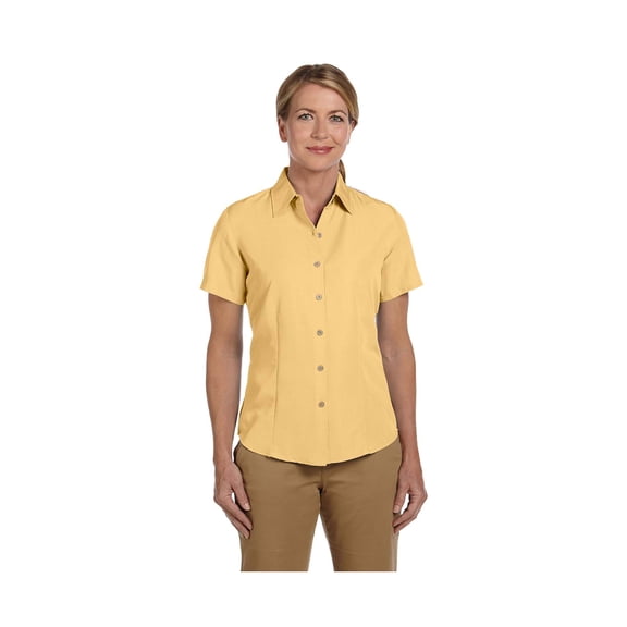 Harriton Ladies Barbados Textured Camp Shirt, Style M560W