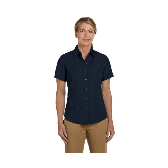 Harriton Ladies Barbados Textured Camp Shirt, Style M560W