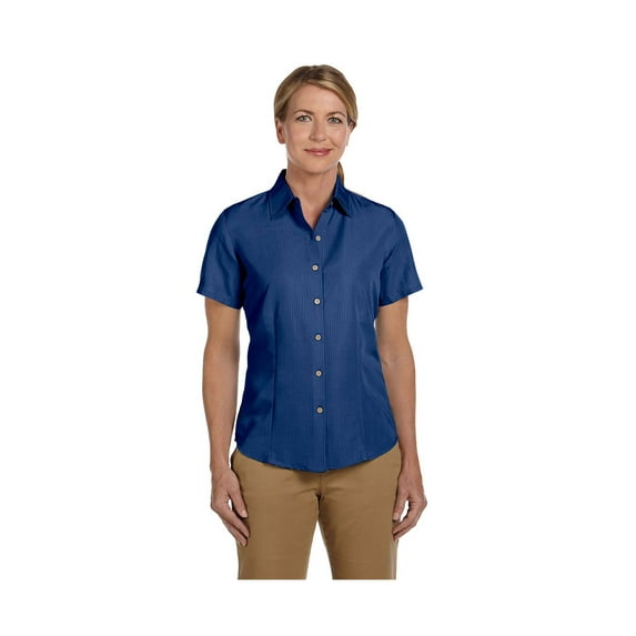 Harriton Ladies Barbados Textured Camp Shirt, Style M560W