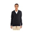 thumbnail image 1 of Harriton Ladies' Pilbloc V-Neck Sweater, M425W ,BLACK, XS, 1 of 1