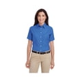 thumbnail image 1 of Harriton Ladies Short-Sleeve Oxford With Stain-Release Style M600SW, 1 of 1