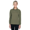 thumbnail image 1 of Harriton Ladies' Tactical Long-Sleeve Performance Polo, 1 of 1