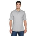 thumbnail image 1 of Harriton M200 Men's Pique Polo-Grey Heather-2XL, 1 of 3