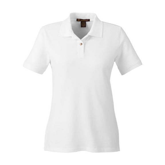 Harriton M200W Ladies' 6 oz. Ringspun Cotton Piqué Short-Sleeve Polo (2 PACK)