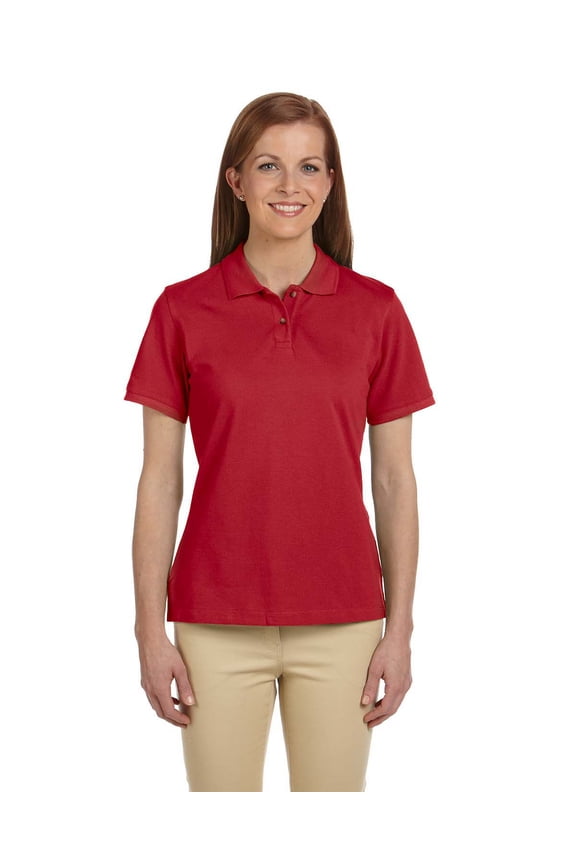 M200W Ladies 6 oz. Ringspun Cotton Piqué Short-Sleeve Polo