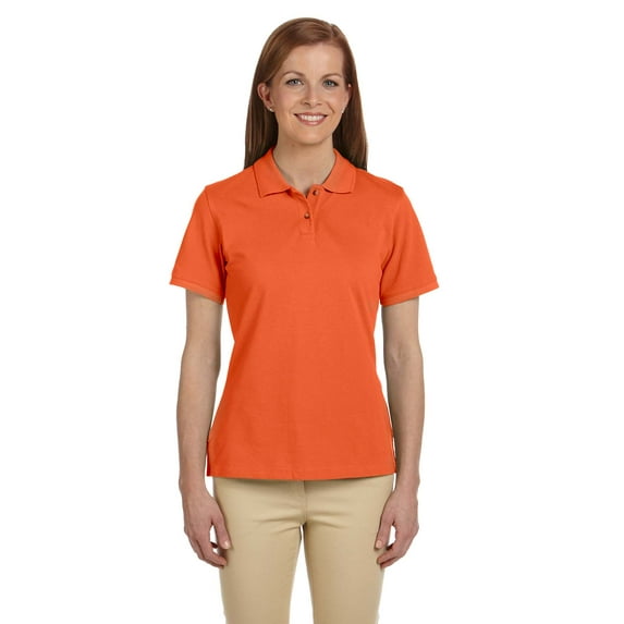 Harriton M200W Ladies 6 oz. Ringspun Cotton Piqué Short-Sleeve Polo
