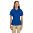 thumbnail image 1 of Harriton M200W Ladies Cotton Polo Shirt - True Royal - 3X-Large, 1 of 2