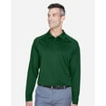 thumbnail image 1 of Harriton M211L Men's Advantage Long Sleeve Tactical Polo-Dark Green-XS, 1 of 5