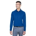 thumbnail image 1 of Harriton M211L Men's Advantage Long Sleeve Tactical Polo-True Royal-S, 1 of 3