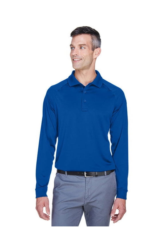 M211L Men's Advantage Long Sleeve Tactical Polo-True Royal-XL