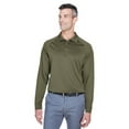 thumbnail image 1 of Harriton M211L Men's Advantage Long Sleeve Tactical Polo-Tactical Green-4XL, 1 of 3