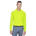 thumbnail image 1 of Harriton M211L Men's Advantage Long Sleeve Tactical Polo-Safety Yellow-XL, 1 of 3
