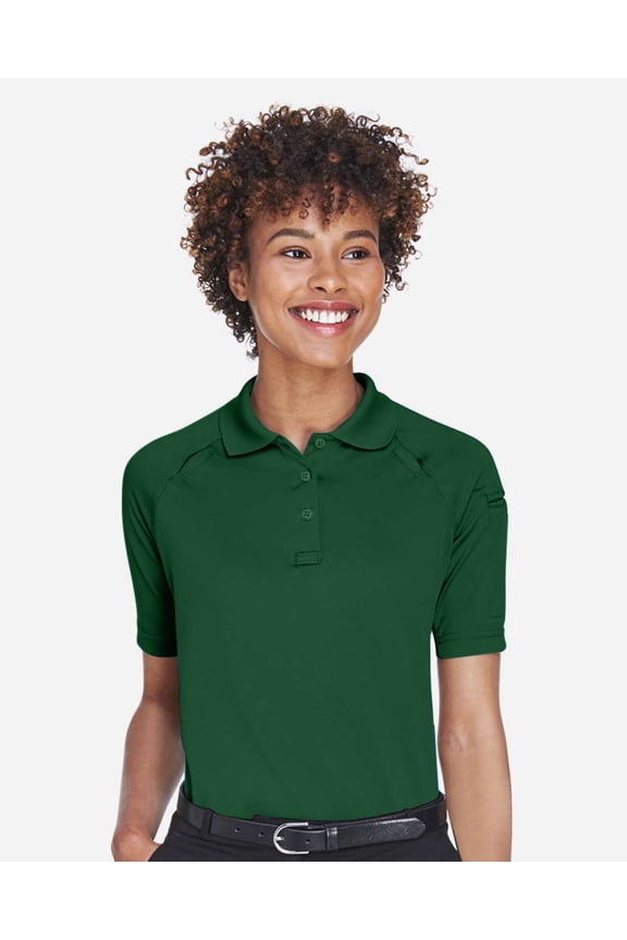 M211W Women's Advantage Tactical Polo-Dark Green-L
