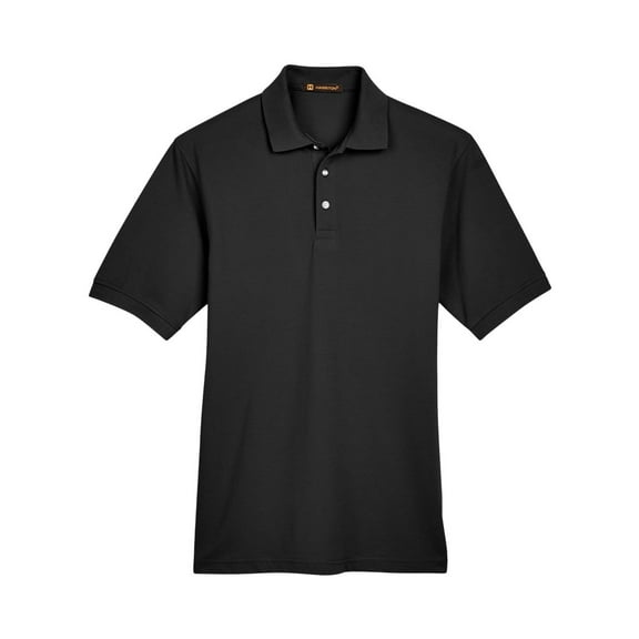 Harriton M265 Men's 5.6 oz. Easy Blend Polo (2 PACK)
