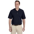 thumbnail image 1 of Harriton M265 Mens Poly Cotton Blend Polo Shirt - Navy - Large, 1 of 2