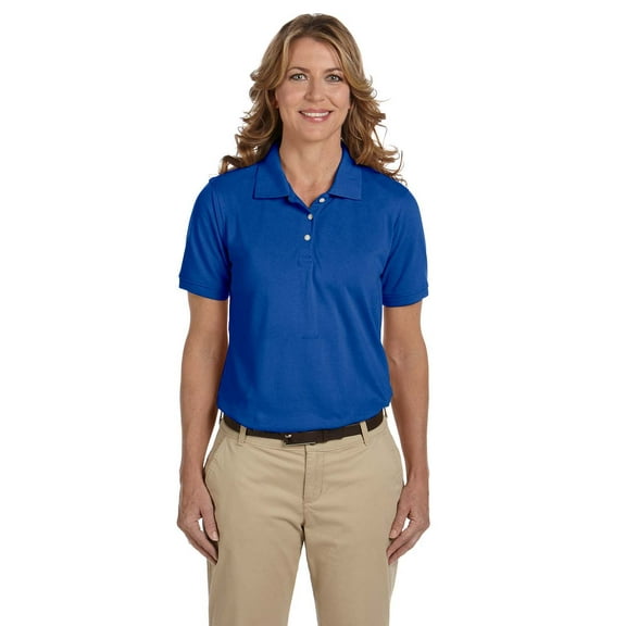 Harriton M265W Ladies 5.6 oz. Easy Blend Polo