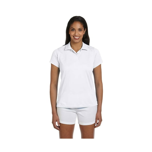 Harriton M315W Ladies' 4 Oz. Polytech Polo