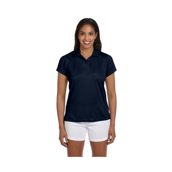 Harriton M315W Ladies' 4 Oz. Polytech Polo