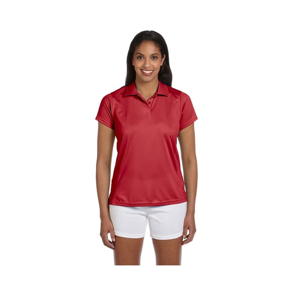 Harriton M315W Ladies' 4 Oz. Polytech Polo