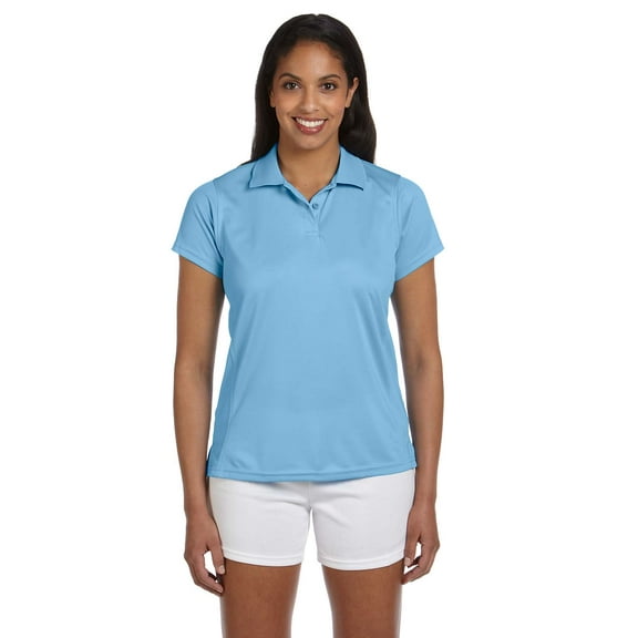 Harriton M315W Ladies 4 oz. Polytech Polo
