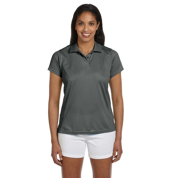 Harriton M315W Ladies 4 oz. Polytech Polo