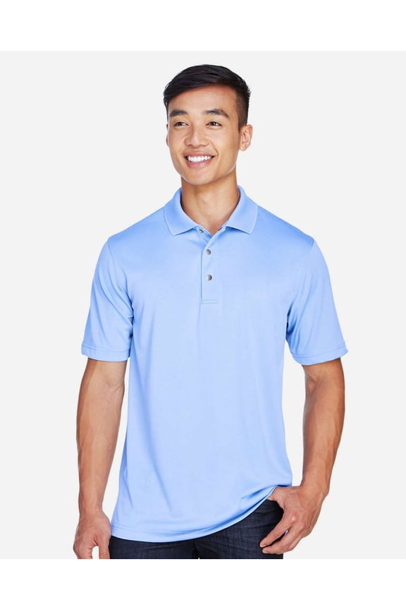 M345 Men's Advantage Snag Protection Plus IL Snap Placket Polo-Industry Blue-L