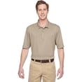 thumbnail image 1 of Harriton M345 Mens Performance Polo Shirt - Khaki - Large, 1 of 2