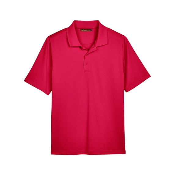 Harriton M348 Men's Advantage Snag Protection Plus Polo (2 PACK)