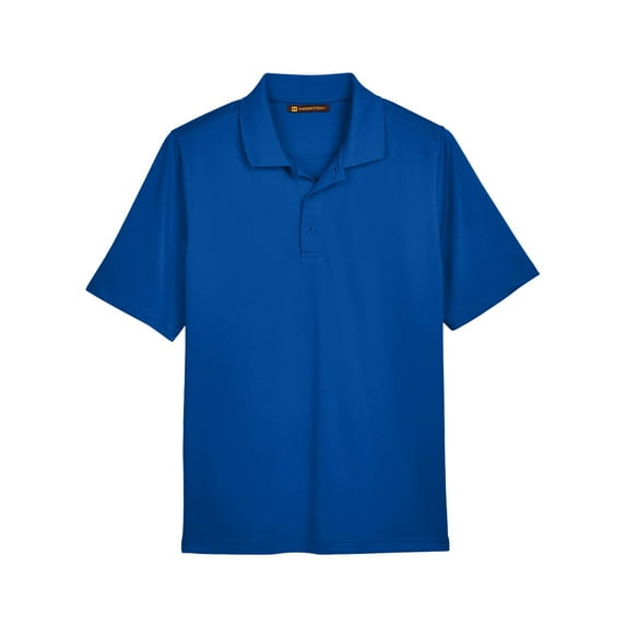 Harriton M348 Men's Advantage Snag Protection Plus Polo (2 PACK)