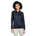 thumbnail image 1 of Harriton M348LW Women's Advantage Snag Protection Plus IL Long Sleeve Polo-Dark Navy-S, 1 of 3