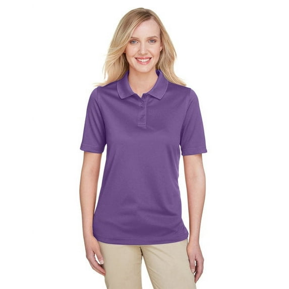 Harriton M348W Women's Advantage Snag Protection Plus Polo-TEAM PURPLE-M