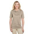 thumbnail image 1 of Harriton M348W Women's Advantage Snag Protection Plus Polo-Khaki-L, 1 of 3