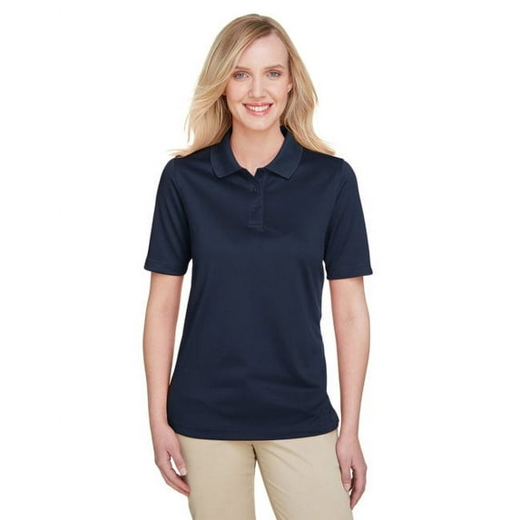 Harriton M348W Women's Advantage Snag Protection Plus Polo-Dark Navy-3XL