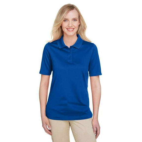 Harriton M348W Women's Advantage Snag Protection Plus Polo-True Royal-M