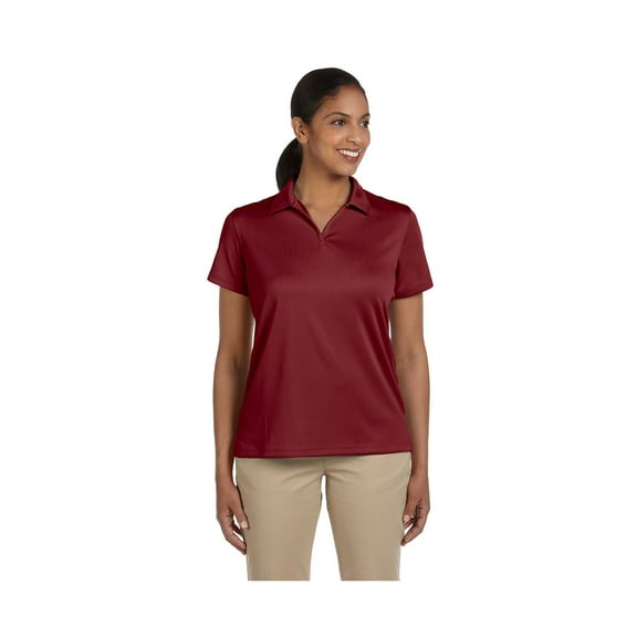 Harriton M353W Ladies' Double Mesh Polo