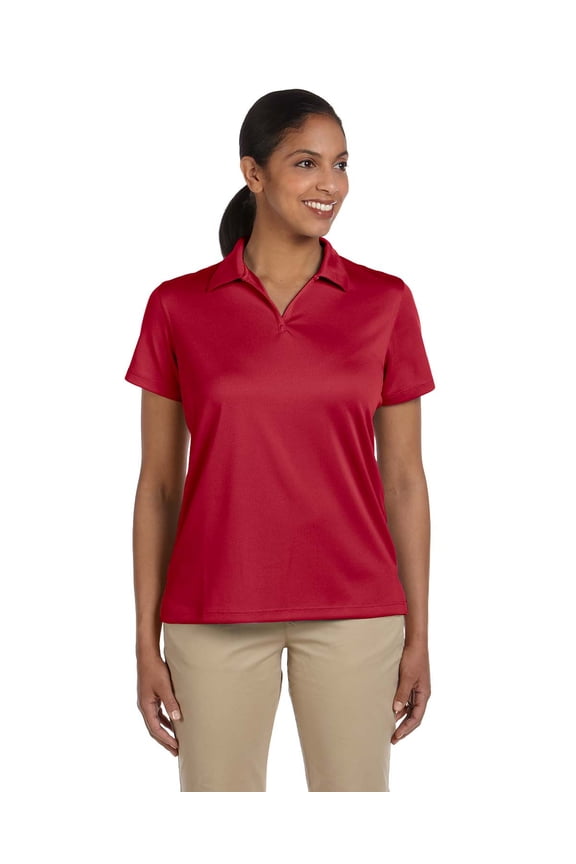M353W Ladies Double Mesh Polo