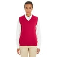 thumbnail image 1 of Harriton M415W Sweater Pilbloc V-Neck Vest Women's, 1 of 3