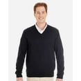 thumbnail image 1 of Harriton M420 Men's Pilbloc™ V-Neck Sweater-Black-S, 1 of 4