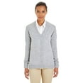 thumbnail image 1 of Harriton M425W Ladies Pilbloc V-Neck Button Cardigan Sweater, 1 of 3