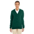 thumbnail image 1 of Harriton M425W Women's Pilbloc V-Neck Button Cardigan Sweater-Hunter-M, 1 of 3