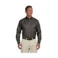 thumbnail image 1 of Harriton M500 Easy Blend Long-Sleeve Twill Shirt with Stain Release, 1 of 1