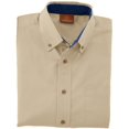 thumbnail image 1 of Mens Easy Blend Long-Sleeve Twill Shirt with Stain-Release, 1 of 5