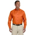 thumbnail image 1 of Harriton M500 Men's Easy Blend Long-Sleeve Twill&nbsp;Shirt with&nbsp;Stain-Release, 1 of 3
