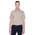 thumbnail image 1 of Harriton Woven Shirts STONE 2XL, 1 of 3