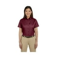 thumbnail image 1 of Harriton M500Sw Ladies' Easy Blend Short-Sleeve Twill Shirt With Stain-Release, 1 of 1