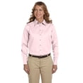 thumbnail image 1 of Harriton M500W Ladies Easy Blend Long-Sleeve Twill&nbsp;Shirt with Stain-Release, 1 of 3