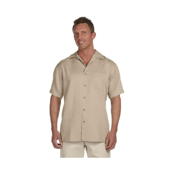 Harriton M570 Men'S Bahama Cord Camp Shirt
